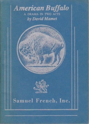 Item #1019 American Buffalo: A Drama in Two Acts. David Mamet