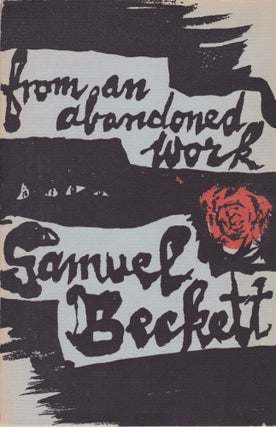 Item #1436 From an Abandoned Work. Samuel Beckett