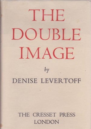 Item #1602 [SIGNED] The Double Image. Denise Levertov, as Levertoff