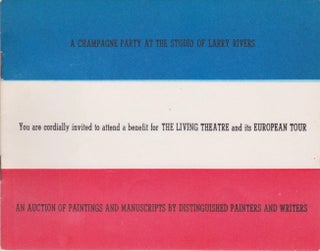 Item #1607 You are cordially invited to attend a champagne party for the benefit of The Living...