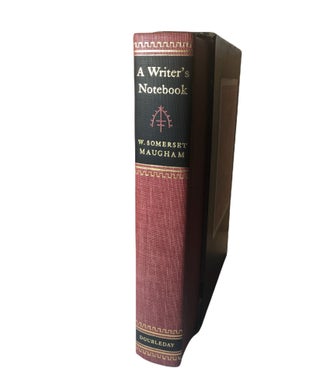 Item #1704 A Writer's Notebook. W. Somerset Maugham