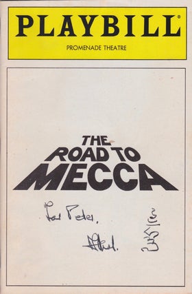 Item #1976 The Road to Mecca [Playbill, Vol. 88, No. 4]. Athol Fugard