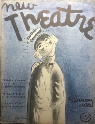 Item #2033 New Theatre. February, 1936. (Vol. III, No. 2). Clifford Odets Langston Hughes, Muriel...