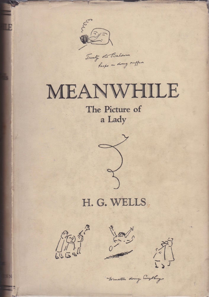 Item #2093 Meanwhile: The Picture of a Lady. H. G. Wells.