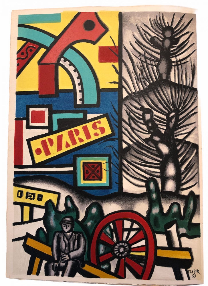 Item #2322 [Art] Entretien de Fernand Léger avec Blaise Cendrars et Louis Carré sur Le Paysage dans l'Oeuvre de Léger. Léger, Galerie Louis Carré.