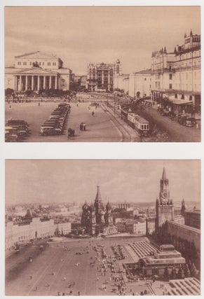 Pavilion of the USSR: New York World's Fair 1939 * 10 Souvenir Post Cards