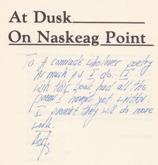 At Dusk on Naskeag Point