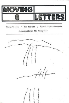 Item #2880 Moving Letters 8 [Vol. II, 8]. Joseph Simas