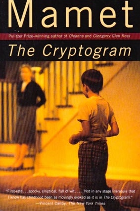 Item #499 The Cryptogram. David Mamet