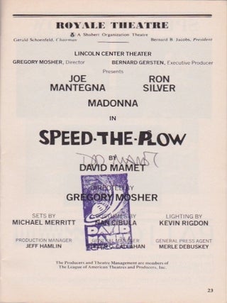 Speed-the-Plow